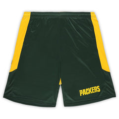 Green Bay Packers Big & Tall Launch Shorts - Green/Gold outlet