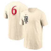 Texas Rangers City Connect Fuse Name & Number T-Shirt Natural