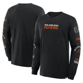 Philadelphia Flyers Fanatics Boxed In Legacy Long Sleeve T-Shirt - Black T-shirts