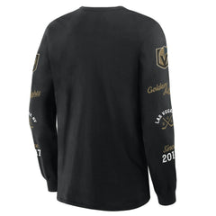 Vegas Golden Knights Fanatics Boxed In Legacy Long Sleeve T-Shirt - Black T-shirts