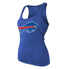 Keon Coleman Buffalo Bills Majestic Threads Women's Name & Number Tri-Blend Scoop Neck Tank Top - Royal sale