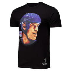 Mark Messier New York Rangers Mitchell & Ness Big Face T-Shirt - Black T-shirts