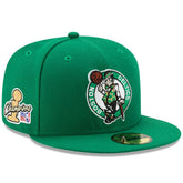Boston Celtics 2024 NBA Finals Champions Side Patch 59FIFTY Fitted Hat - Kelly Green shop