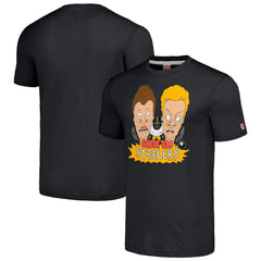 Pittsburgh Steelers NFL x Homage x Beavis and Butt-Head Unisex Tri-Blend T-Shirt – Charcoal sale
