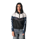 Philadelphia Eagles The Wild Collective Women's 1/4 Zip Track Jacket - Black discount
