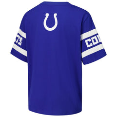 Indianapolis Colts The Wild Collective Women's Drop Shoulder T-Shirt - Royal cheap