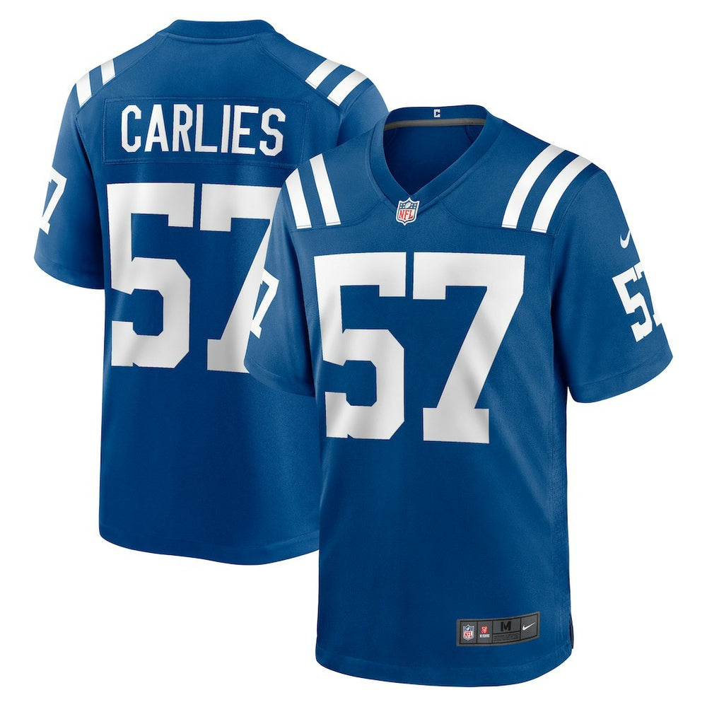 Jaylon Carlies Indianapolis Colts Game Jersey - Royal for sale