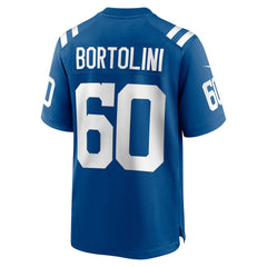 Tanor Bortolini Indianapolis Colts Game Jersey - Royal cheap