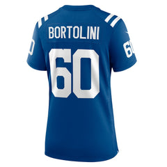Tanor Bortolini Indianapolis Colts Women's Game Jersey - Royal cheap
