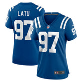 Laiatu Latu Indianapolis Colts Women's Game Jersey - Royal on sale