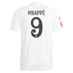 Kylian Mbappé Real Madrid 2024/25 Home Player Jersey Discount - White