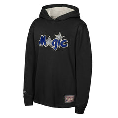 Orlando Magic Youth Hardwood Classics Lightweight Thermal Long Sleeve Hoodie T-Shirt - Black online