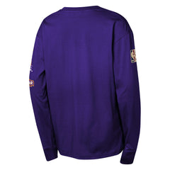 Phoenix Suns Youth Hardwood Classics All Over Long Sleeve T-Shirt - Purple sale