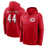 Elly De La Cruz Cincinnati Reds Player Name & Number Club Pullover Hoodie Red