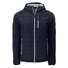 New York Jets Cutter & Buck Primary Logo Rainier PrimaLoft Eco Full-Zip Hybrid Jacket - Black cheap