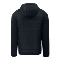 New York Jets Cutter & Buck Primary Logo Rainier PrimaLoft Eco Full-Zip Hybrid Jacket - Black cheap