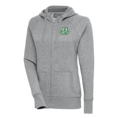 Boston Celtics Antigua Women's 2024 NBA Finals Champions Victory Raglan Full-Zip Jacket - Heather Gray outlet