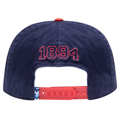 Manchester City Fan Ink Wander Snapback Hat - Navy/Red sale