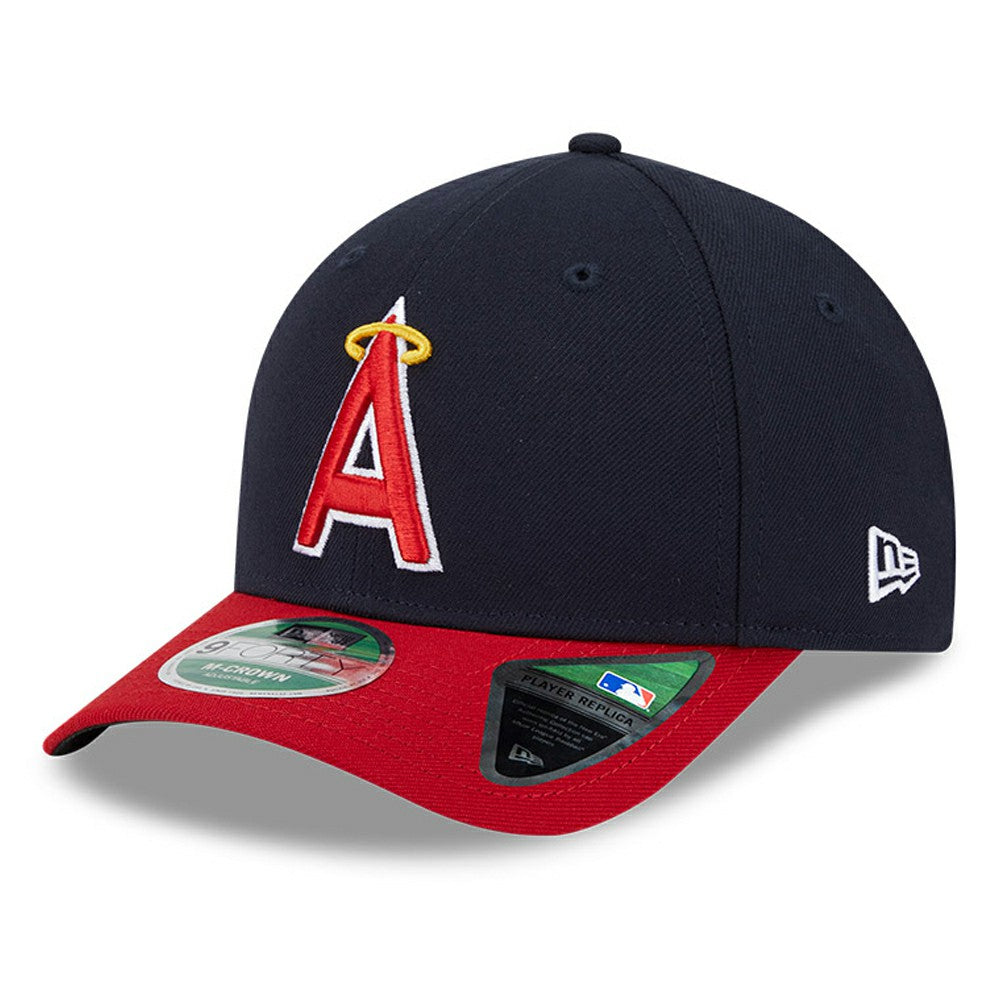 Los Angeles Angels Player Replica 9FORTY Adjustable Hat Navy/Red