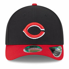 Cincinnati Reds Player Replica 9FORTY Adjustable Hat Black/Red