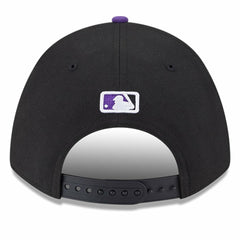 Colorado Rockies Player Replica 9FORTY Adjustable Hat Black