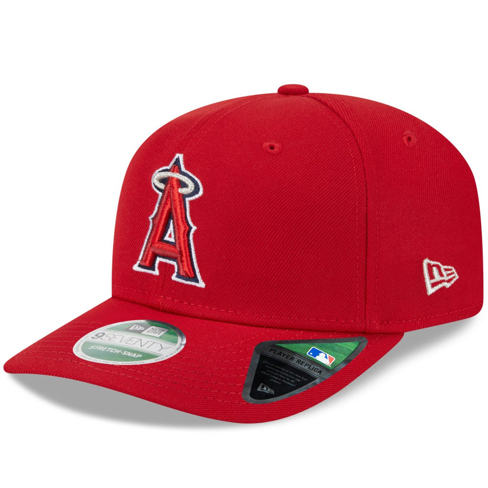Los Angeles Angels Player Replica 9SEVENTY Adjustable Hat Red
