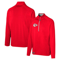 Kansas City Chiefs Grind Iron Quarter-Zip Top - Red cheap
