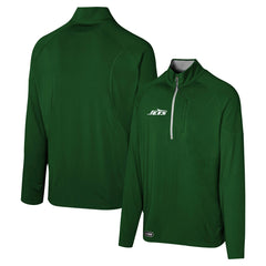 New York Jets Grind Iron Quarter-Zip Top - Green for sale
