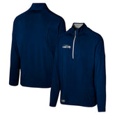 Seattle Seahawks Grind Iron Quarter-Zip Top - College Navy sale