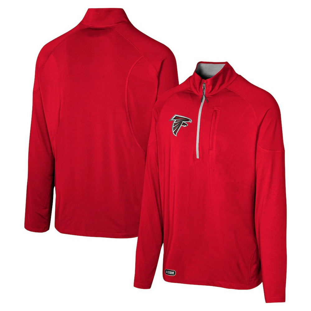 Atlanta Falcons Grind Iron Quarter-Zip Top - Red cheap