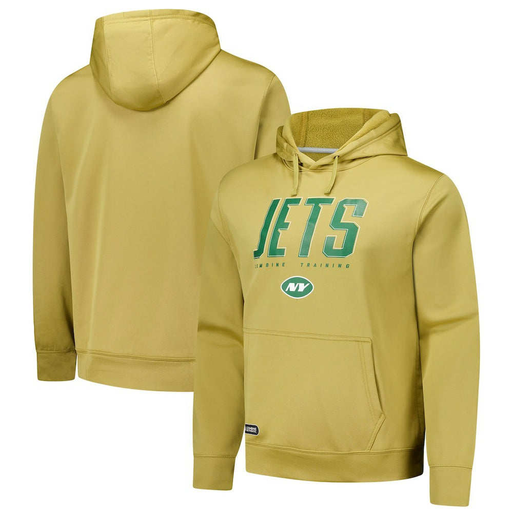 New York Jets Top Ranked Pullover Hoodie - Khaki discount