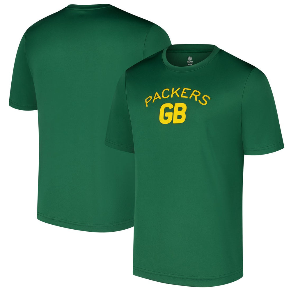 Green Bay Packers Stadium Retro T-Shirt - Green on sale