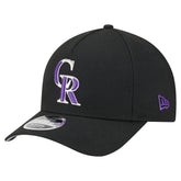 Colorado Rockies 9FORTY M-Crown Adjustable Hat Black