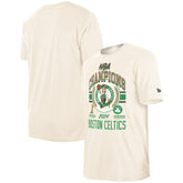Boston Celtics 2024 NBA Finals Champions Victory Chrome T-Shirt - Cream shop