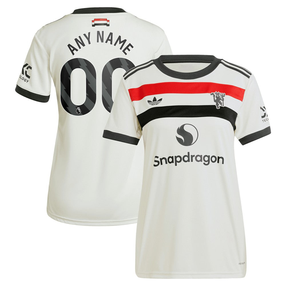 Manchester United Originals Women's 2024/25 Third Custom Replica Jersey - Cream sale