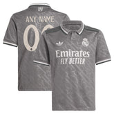 Real Madrid Originals Youth 2024/25 Third Replica Custom Jersey - Charcoal cheap