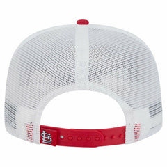 St. Louis Cardinals 9FIFTY A-Frame Trucker Snapback Hat Red