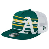 Athletics 9FIFTY A-Frame Trucker Snapback Hat Green