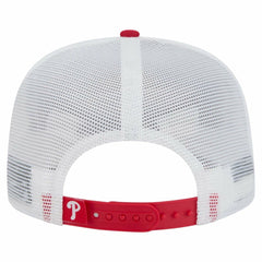 Philadelphia Phillies 9FIFTY A-Frame Trucker Snapback Hat Red
