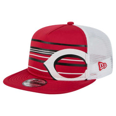 Cincinnati Reds 9FIFTY A-Frame Trucker Snapback Hat Red