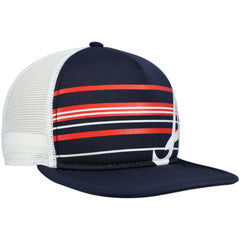 Atlanta Braves A-Frame Trucker 9FIFTY Snapback Hat Navy