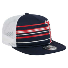 Boston Red Sox 9FIFTY A-Frame Trucker Snapback Hat Navy