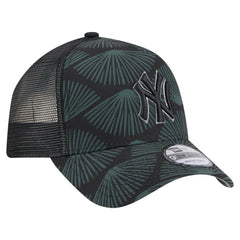 New York Yankees 9FORTY A-Frame Trucker Adjustable Hat Black