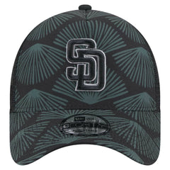 San Diego Padres 9FORTY A-Frame Trucker Adjustable Hat Black