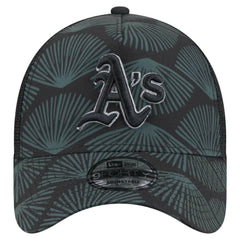 Athletics 9FORTY A-Frame Trucker Adjustable Hat Black