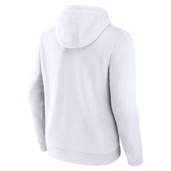 Utah Mammoth Fanatics Secondary Logo Pullover Hoodie - White Hoodies