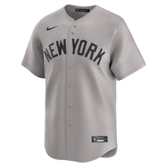 New York Yankees Away Limited Jersey Gray
