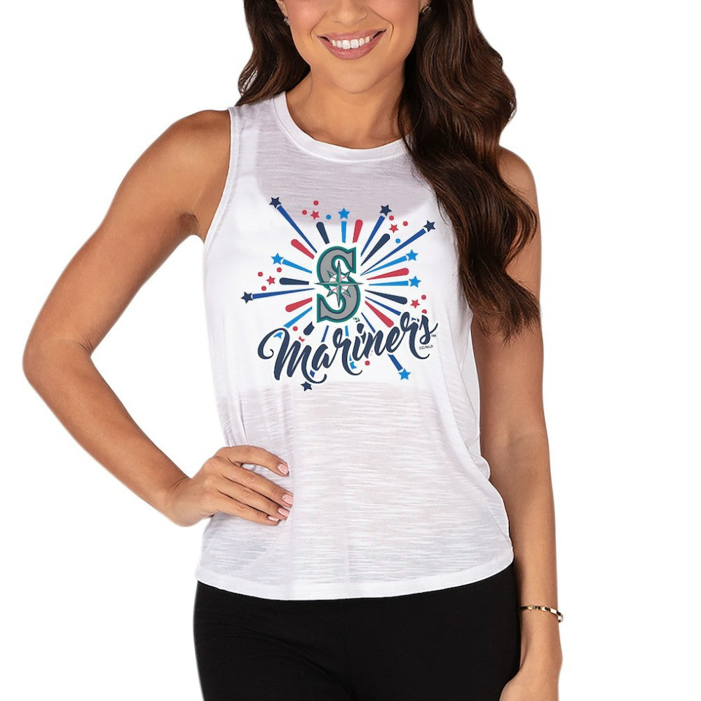 Seattle Mariners Concepts Sport Women's Infuse Tank Top White