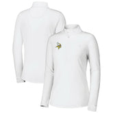 Minnesota Vikings Women's Sport Playa Vista IslandZone Quarter-Zip Jacket - White online