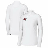Tampa Bay Buccaneers Women's Sport Playa Vista IslandZone Quarter-Zip Jacket - White cheap
